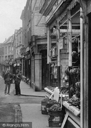 A Greengrocer In High Street 1904, Leominster