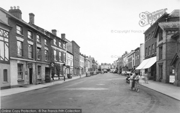 Photo of Leominster, Broad Street c.1955