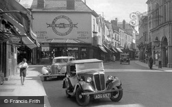 Car In The High Street 1936, Leominster