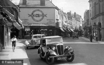 Leominster, Car in the High Street 1936