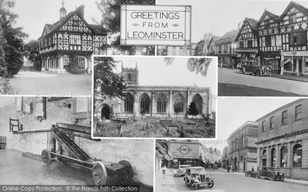 Photo of Leominster, Composite c.1950