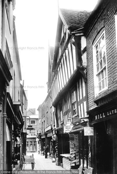 Photo of Leominster, Drapers Lane 1904