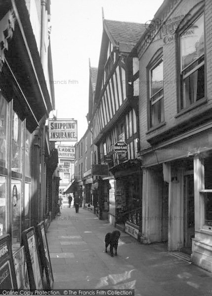 Photo of Leominster, Drapers Lane 1936