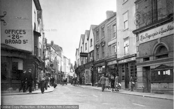 Photo of Leominster, High Street c.1950