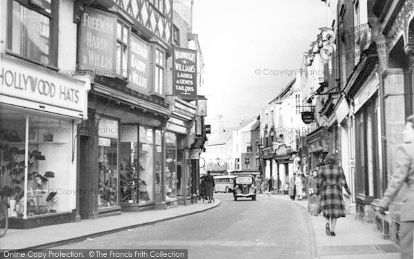 Photo of Leominster, High Street c.1950