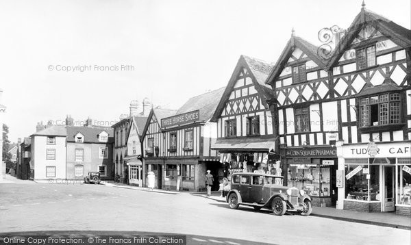 Photo of Leominster, Old Houses, Corn Square 1936