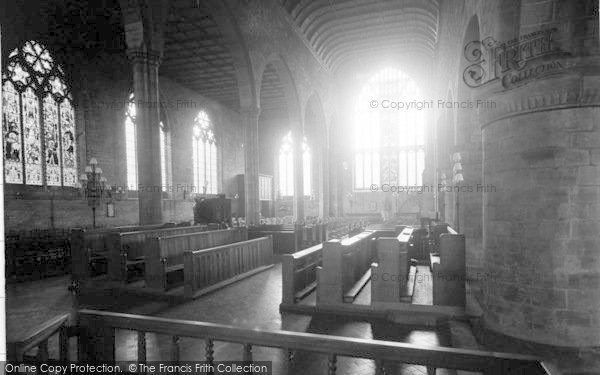 Photo of Leominster, Priory Church, New Chancel And Choir West 1925