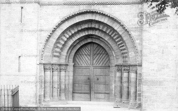 Photo of Leominster, Priory Church, Norman Door 1904