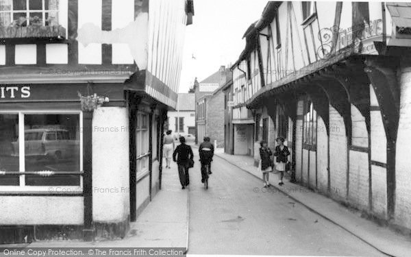 Photo of Leominster, School Lane c.1965