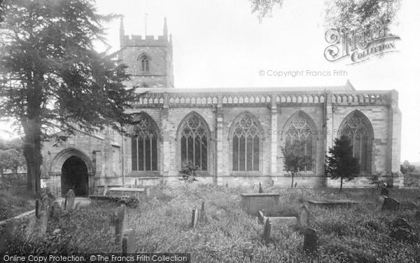 Photo of Leominster, The Priory Church, South Side 1925