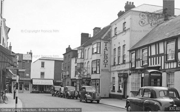 Photo of Leominster, The Talbot Hotel, West Street c.1955