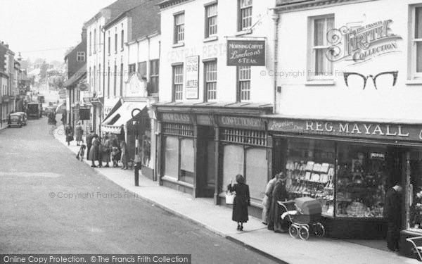 Photo of Leominster, West Street c.1955