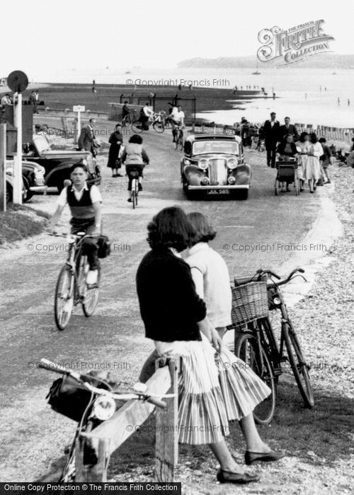 Photo of Lepe, The Beach Road c.1955