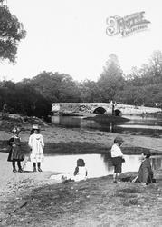 Children Near The Bridge 1893, Lerryn