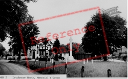 The Memorial And Green c.1960, Letchmore Heath