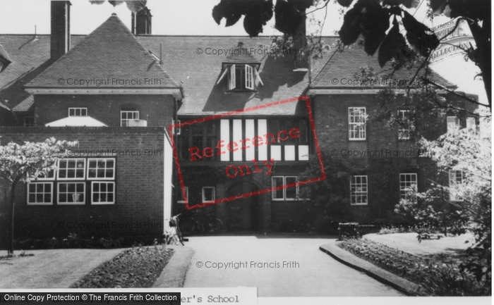 Photo of Letchworth, St Christopher's School c.1955