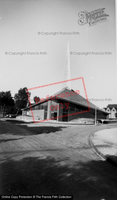 Photo of Letchworth, St George's Church c.1960