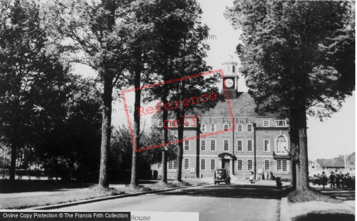 Photo of Letchworth, The Council House c.1955
