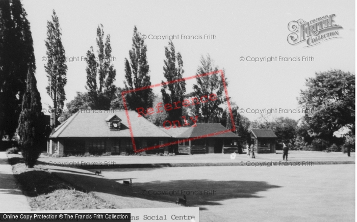 Photo of Letchworth, The Howards Gardens Social Centre c.1955