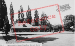 Letchworth, The Howards Gardens Social Centre c.1955, Letchworth Garden City