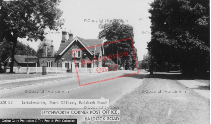 Photo of Letchworth, The Post Office, Baldock Road c.1960