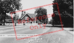 Letchworth, The Post Office, Baldock Road c.1960, Letchworth Garden City