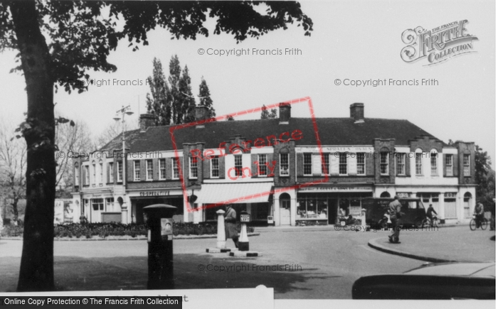 Photo of Letchworth, The Roundabout c.1955