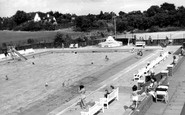 Letchworth, the Swimming Pool c1950