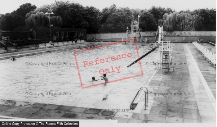 Photo of Letchworth, The Swimming Pool c.1965