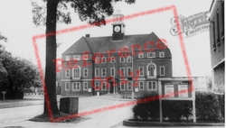 Letchworth, The Town Hall c.1965, Letchworth Garden City