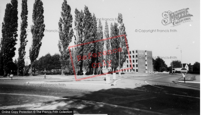 Photo of Letchworth, The Town Square c.1960