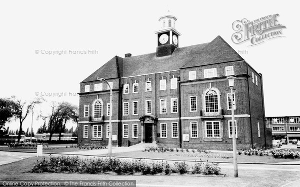 Photo of Letchworth, Town Hall c.1965