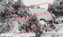 Thatched Cottage c.1960, Letcombe Bassett
