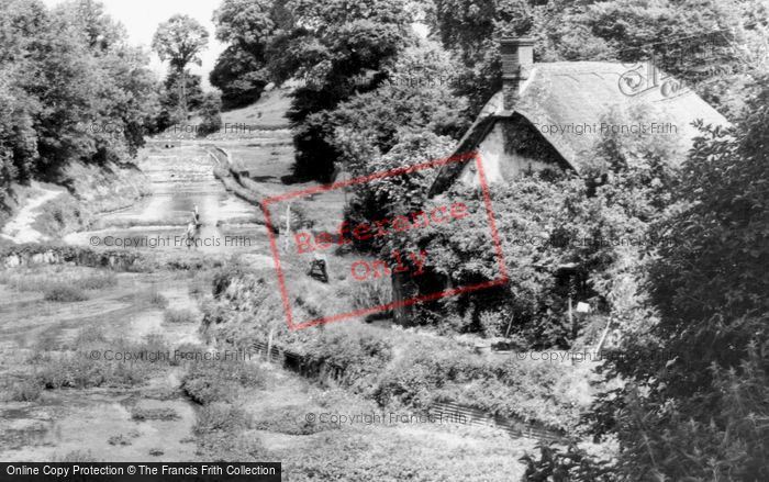 Photo of Letcombe Bassett, The Watercress Beds And Arabella's Cottage c.1960