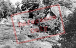 The Watercress Beds And Arabella's Cottage c.1960, Letcombe Bassett