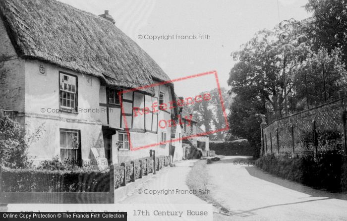 Photo of Letcombe Regis, 17th Century House c.1955