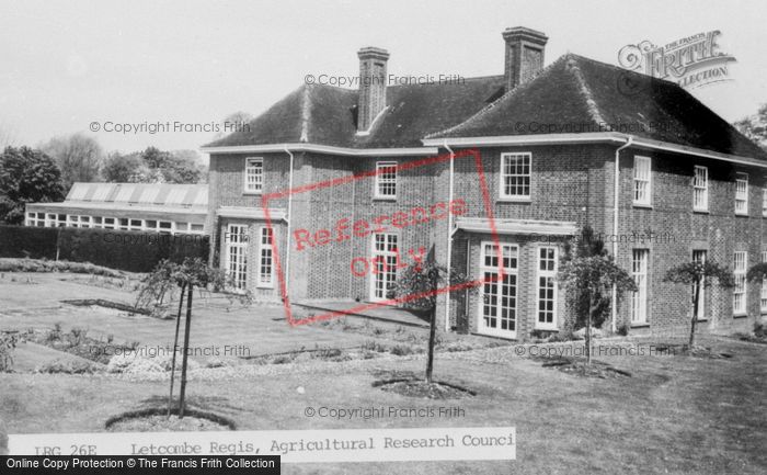 Photo of Letcombe Regis, Agricultural Research Council c.1960