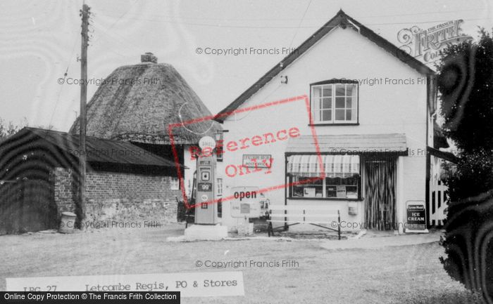 Photo of Letcombe Regis, Post Office And Stores c.1960