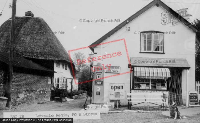 Photo of Letcombe Regis, Post Office Stores c.1960