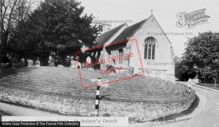 Photo of Letcombe Regis, St Andrew's Church c.1960