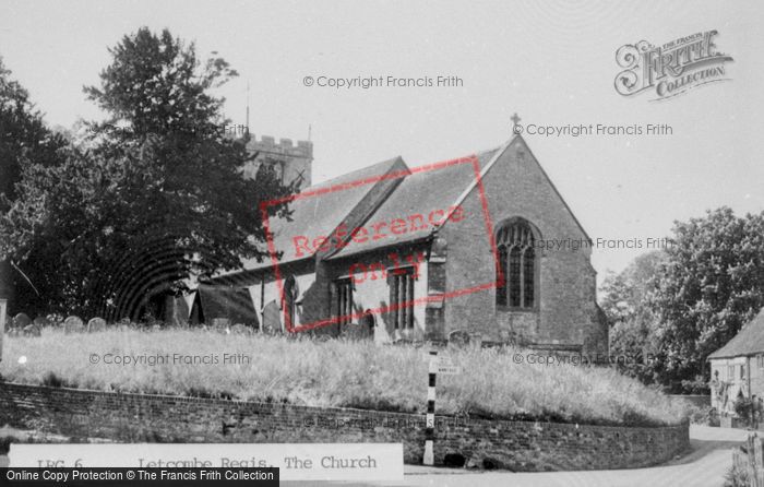 Photo of Letcombe Regis, The Church c.1955