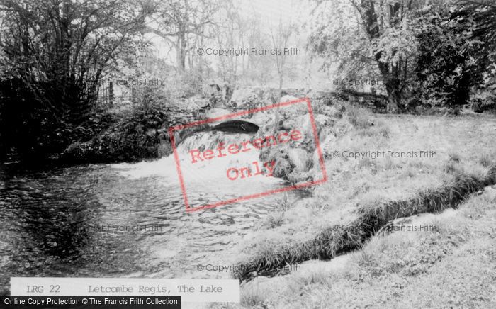 Photo of Letcombe Regis, The Lake c.1960