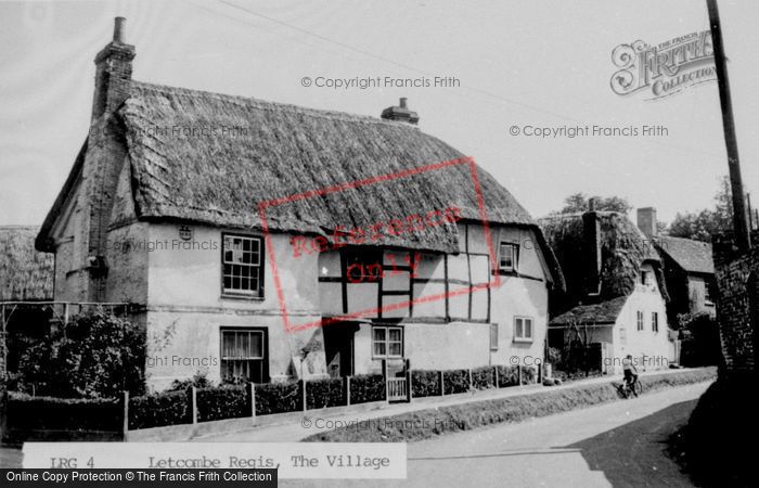 Photo of Letcombe Regis, The Village c.1955