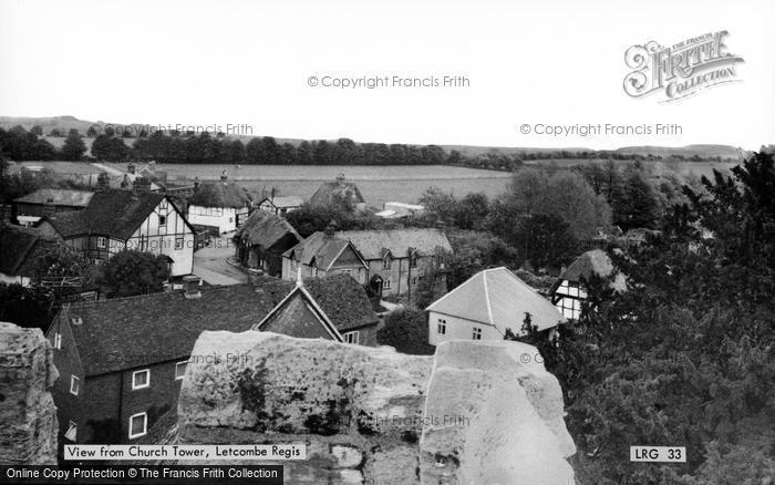 Photo of Letcombe Regis, View From Church Tower c.1960