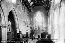 The Church, Interior 1896, Letheringsett
