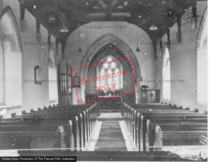 Photo of Letterston, St Giles' Church c.1955