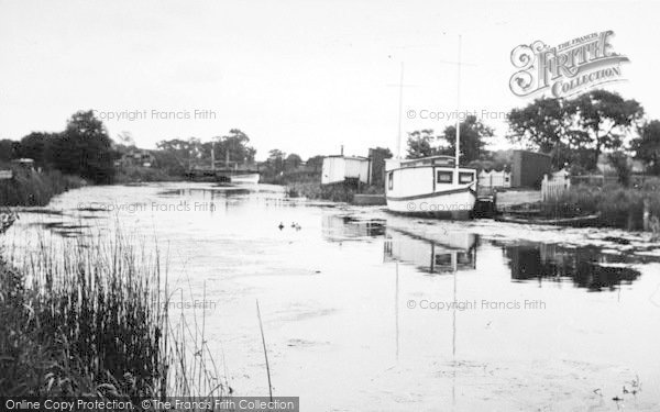 Photo of Leven, The Canal c.1955