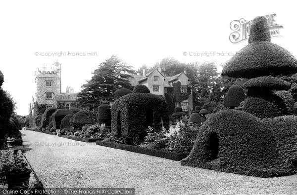 Levens, Hall from the Gardens 1891 Photo of Levens, Hall From The Gardens 1891