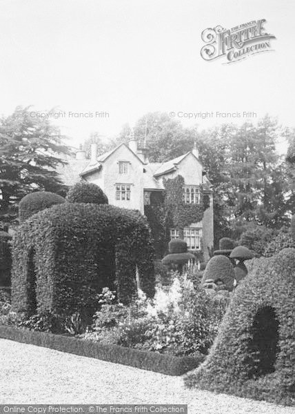 Photo of Levens, Hall From The Gardens 1891