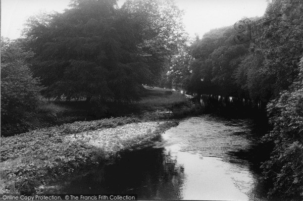 Photo of Levens, River Kent c.1955